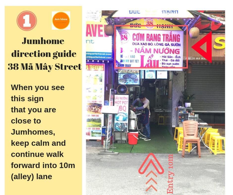 Jum Home Hanoi Old Quarter Food Center Buitenkant foto
